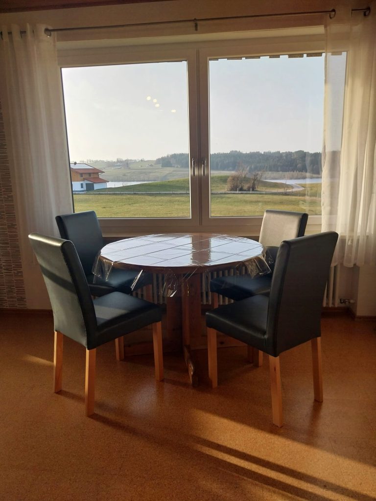 Seeblick Rottachsee Ferienwohnung Betz Allgäu